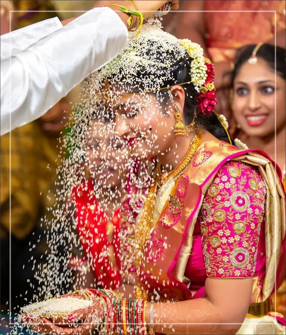 Vijayasri Matrimony wedding moment 3