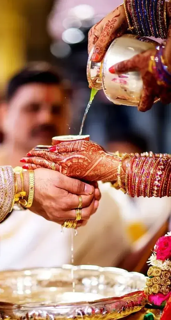 Vijayasri Matrimony wedding moment 12